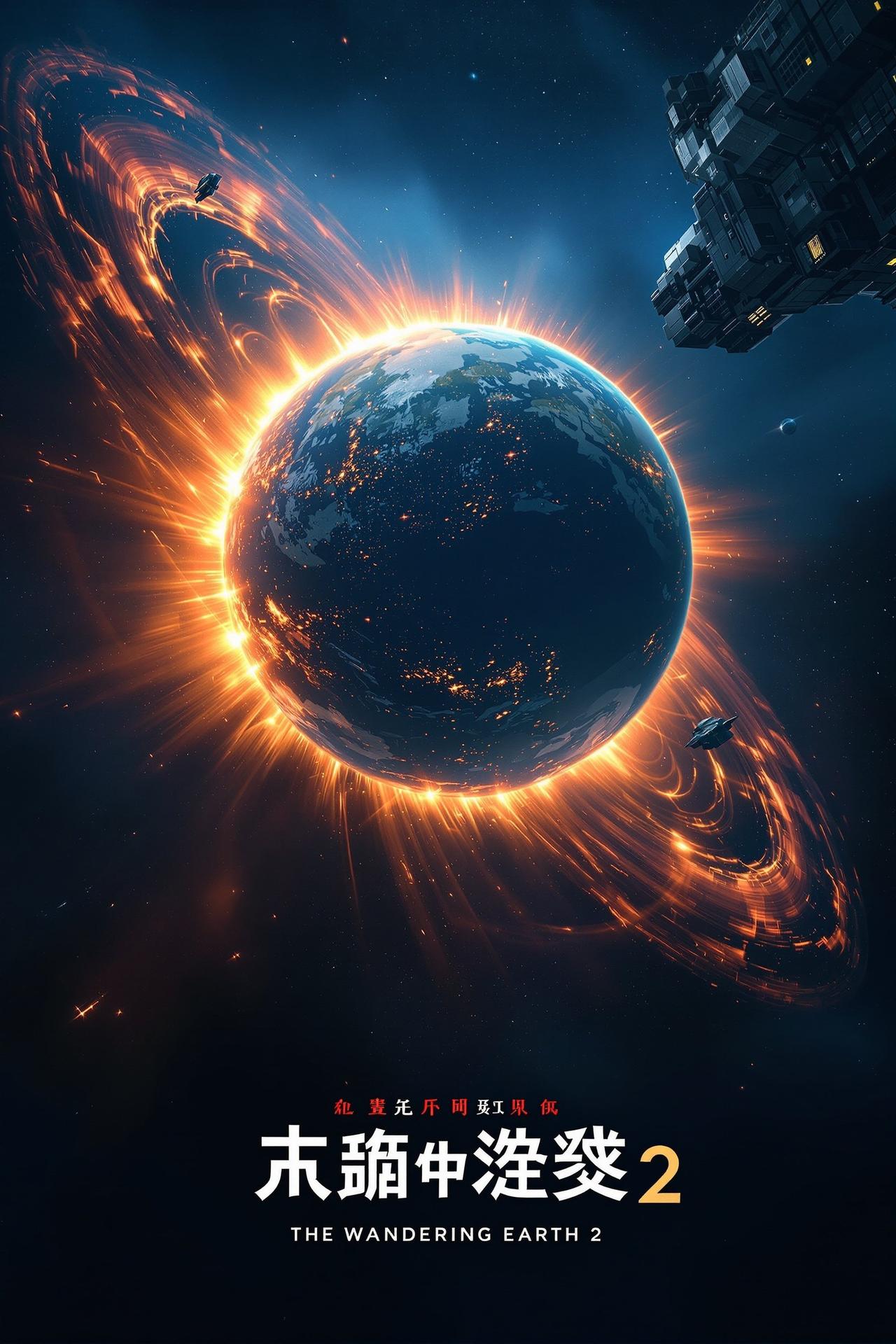 流浪地球2 - 射射影院热门推荐 射射影院推荐:流浪地球2 - The Wandering Earth II,电影,评分8.8